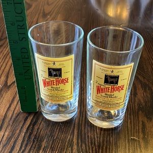 White Horse Whiskey Glasses - Thumbnail 2